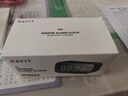 海威特（HAVIT）【20万好评】M3旗舰版无线蓝牙音箱闹钟镜面全屏迷你便携家用桌面低音炮钢炮无线插卡音响 黑色 实拍图