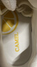 骆驼（CAMEL）【迪丽热巴同款】柠萌丑萌鞋女运动休闲鞋 L25A202062 米/黄  37 实拍图