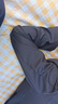 罗蒙（ROMON）翻领行政短款夹克男士春夏新款中老年商务爸爸装防晒高端凉感外套 黑色 【翻领款】 M 170【建议100-120斤】 实拍图