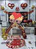 多美忆周岁聪明门抓周道具全套蛇宝宝场景布置一周岁生日KT板装饰套餐 实拍图