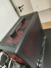 先马（SAMA）趣造3 PRO Type-C黑色 桌面便携手提式Matx小机箱 全方位大网格散热/5风扇位/ATX电源/标配防尘网 实拍图