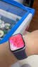 Apple/苹果 Watch S11 智能手表GPS款42毫米银色铝金属表壳雾紫色运动型表带S/M MEUT4CH/B情人节 实拍图