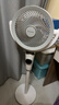 艾美特（AIRMATE）【小暴风PRO】空气循环扇家用大风力摇头电风扇卧室安静轻音小风扇桌面台式节能落地扇电扇 X231 实拍图