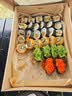海狸先生寿司海苔 紫菜包饭韩式家庭食材工具大片烤海苔 10枚（28g）7件套装 实拍图