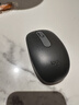 罗技（Logitech）M196 无线蓝牙鼠标 办公鼠标 笔记本商务办公家用 小巧便携 对称手型 石墨灰 实拍图