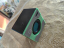 【3D立体音】汽车蓝牙音箱无线低音炮basix迷你车载户外音响便携 电光绿 实拍图