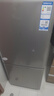 海尔（Haier）「一级能效风冷无霜」165L两门家用小户型冰箱真省电抗菌净味灰色HC2-165WGHC2E9S9国家补贴 实拍图