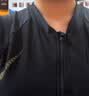 李宁（LI-NING）泳衣女连体平角游泳衣女士专业运动保守显瘦温泉泳装7561黑金XXXL 实拍图