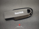 闪迪（SanDisk）64GB USB3.2 U盘 CZ550黑色 读速100MB/s 安全加密 数据恢复 学习办公电脑车载 高速大容量优盘 实拍图