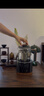 格丽思（GREENIS）煮茶壶纯钛养生壶 喷淋式煮茶器养生烧水壶保温一体全自动恒温泡茶壶 新款高档大气蒸茶煮茶壶 深空灰礼盒装（纯钛壶底-单直筒茶漏） 实拍图
