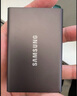 三星（SAMSUNG）1TB Type-c USB 3.2 移动固态硬盘（PSSD） T7 灰色 NVMe读速1050MB/s 手机直连 Mac mini外接 实拍图