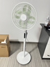 美的（Midea）【幸运草安睡1S】一级能效直流变频声控电风扇家用遥控卧室静音落地扇台式桌面抗菌大风力转页扇 实拍图