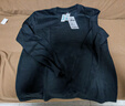 JEANSWEST LIFE真维斯长袖t恤男潮春秋纯棉白色打底衫学生宽松圆领纯色内搭上衣A 实拍图