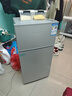 新飞冰箱小型租房用 一级能效冷 藏冷冻两用1-2人家用小冰箱 出租房双门电冰箱办公室两门 26年升级 76A一级能效【保鲜盒款】银 实拍图
