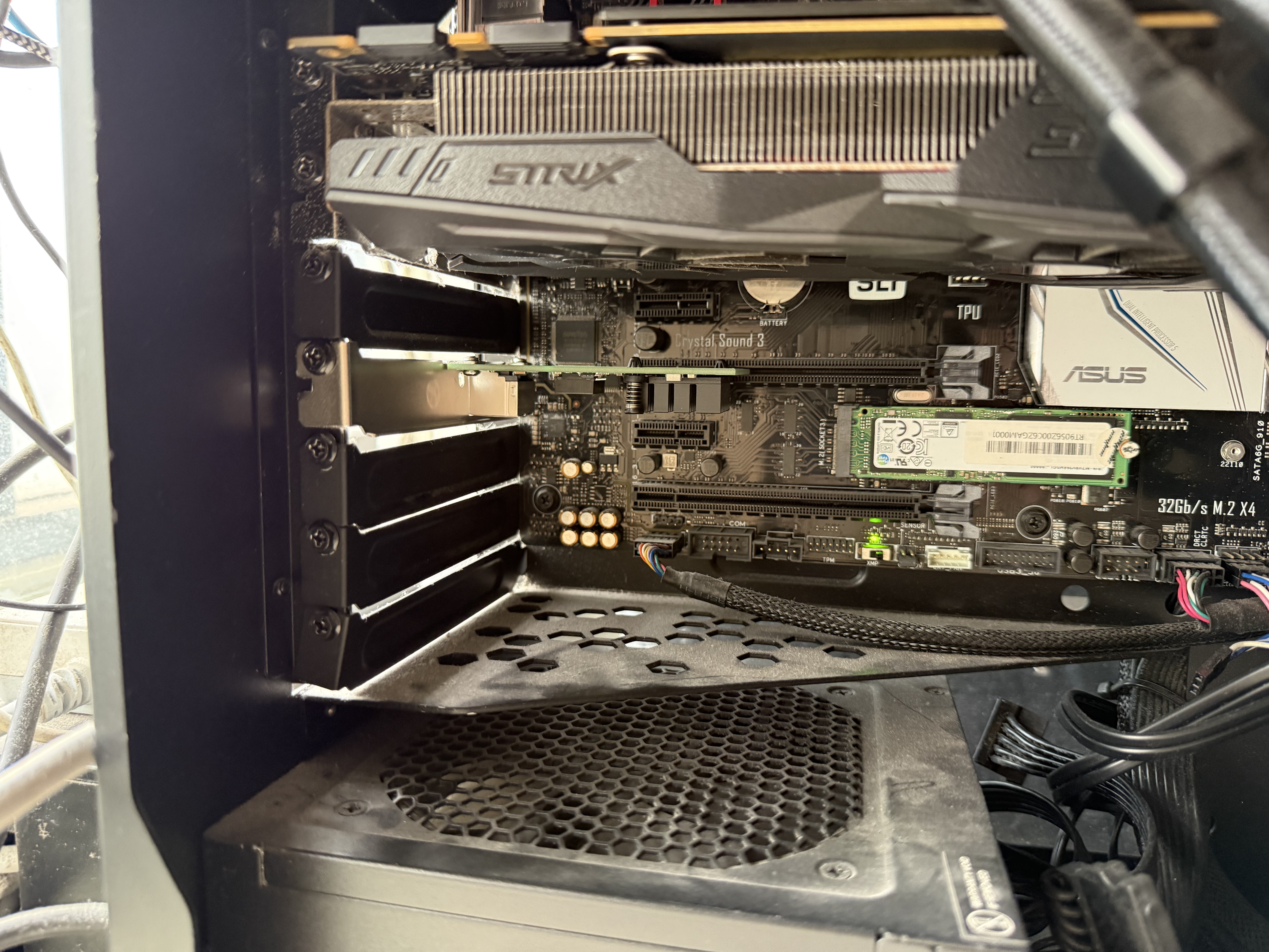 昆鱼（FLYBISH）NA226-T1 PCIE 2.5G网卡win10/Linux系统2500M台式机电脑游戏电竞服务器工业相机intel i226-V芯片 实拍图