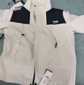 JEEP SPIRIT吉普冲锋衣外套男女秋冬新款户外三合一防风保暖登山服可拆卸夹克 【男女款】象牙白-三合一 S (建议125-135斤) 实拍图