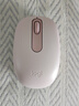 罗技（Logitech）M196 无线蓝牙鼠标 办公鼠标 笔记本商务办公家用 小巧便携 对称手型 玫瑰粉 实拍图