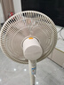 美的（Midea）【幸运草安睡2.0 MAX】一键闪装/直流变频家用轻音电风扇语音遥控落地扇 大风量一级能效卧室电扇 实拍图