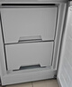 美的（Midea）239升三门冰箱白色家用小户型三开门风冷变频一级能效节能宿舍租房电冰箱MR-251WTPE【国家补贴】 实拍图
