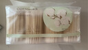 名创优品（MINISO）棉签便携装棉棒化妆掏耳棉花棒棉花签圆头+尖头双头设计200支*4袋 实拍图