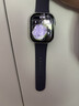 Apple/苹果 Watch S11 智能手表GPS款46毫米银色铝金属表壳雾紫色运动型表带S/M MEVW4CH/B 实拍图