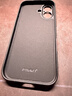 品胜【相机按键全包】适用iPhone17手机壳苹果17保护套亲肤柔性液态男女款超薄全包软壳保护套黑色 实拍图