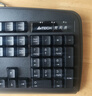 双飞燕（A4TECH）KB-8U 104键有线键盘 薄膜键盘台式电脑键盘办公键盘办公打字手感好大回车键 USB接口 黑色 有线 实拍图