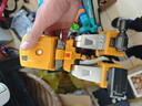 奥智嘉儿童玩具百变磁力拼装机器人3-6岁变形玩具车模型男孩生日礼物 实拍图