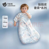贝肽斯婴儿防惊跳睡袋包巾夏季单层新生儿襁褓包被宝宝睡觉神器 兔语M 实拍图
