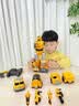 奥智嘉儿童玩具3-6岁男孩百变磁力机器人模型玩具车积木拼装儿童节礼物 实拍图