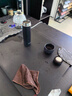 石福记乌金石茶盘家用办公茶台全自动电磁炉烧水一体茶托整块天然石盘 天地 100*50*3cm 单茶盘带电器 实拍图