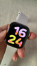 Apple/苹果 Watch S11 智能手表GPS款46毫米玫瑰金色铝金属表壳淡桃粉色运动型表带M/L MEVU4CH/B母亲节 实拍图
