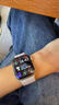 Apple/苹果 Watch S11 智能手表GPS款42毫米银色铝金属表壳雾紫色运动型表带S/M MEUT4CH/B 实拍图