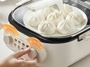 美的（Midea）电饼铛 电饼档家用上下可拆 电蒸锅煮锅火锅炒锅 煎饼烙饼锅 三明治机早餐机75mm火力可调 JKC2875 实拍图