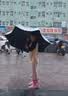 牧萌儿童雨鞋男童女童防水立体宝宝防滑耐磨卡通雨靴 粉色独角兽 19码 实拍图