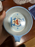 五和（WUHE）辅食碗儿童餐具宝宝吃饭碗卡通带手柄婴幼儿碗耐树脂食品级防烫 新哆啦A梦400ml+勺子 实拍图