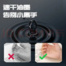 得力（deli）六边形战士中性笔  0.5mm双珠ST头速干学生刷题笔中性笔 黑色5支/盒 SA620 实拍图