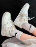 耐克NIKE情人节礼物 女空军一号AF1 运动鞋FV3654-111帆白38 实拍图
