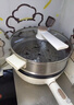 美的（Midea）电炒锅 电蒸锅 电煮锅 家用多功能电火锅 煎炒蒸煮炒菜锅 4L多用途锅一体宿舍锅 HCG2816 配蒸笼 实拍图