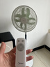 美的（Midea）【幸运草安睡1S】一级能效直流变频声控电风扇家用遥控卧室静音落地扇台式桌面抗菌大风力转页扇 实拍图