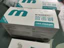 稳健棉里层一次性医用口罩夏季超薄透气空气口罩 白色50只防花粉防尘 实拍图