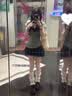 诗丹蕊初夏独特漂亮掐腰碎花吊带连衣裙子女装夏季2026新款穿搭短裙套装 碎花裙+灰色两件套 均码 【可备注码数】 实拍图