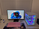 雷蛇（Razer）黑寡妇V3 机械键盘 游戏键盘 104键 RGB背光 游戏电竞 粉晶 绿轴 带腕托 实拍图