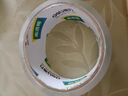 得力（deli）高品质高透明封箱胶带仓库打包胶带 60mm*100y*50um(91.4m/卷) 6卷/筒 办公用品防风胶带 30325 实拍图