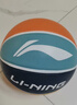 李宁（LI-NING）篮球儿童5号比赛室内外耐磨水泥地幼儿小学生青少年户外橡胶五号 实拍图