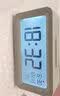 得力（deli）新款全自动智能电子时钟充电计时器闹钟起床神器家用儿童房床头钟开学升学必备学生推荐 【电池款】26新款透明屏幕闹钟-中号 实拍图