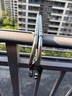 访客阳台不锈钢晒鞋架可伸缩晾晒架可移动晾晒窗户栏杆悬挂挂衣服神器 实拍图