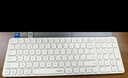 雷柏（Rapoo）E9300G升级款 99键无线/蓝牙多模键盘 刀锋超薄紧凑便携无线键盘 电脑笔记本商务办公键盘 白色 实拍图