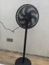 美的（Midea）【超级单品】七叶轻音立式电风扇家用柔风落地扇台式桌面小型风扇大风量节能摇头宿舍电扇 SAF30AB 实拍图