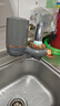 美的（Midea）净水器水龙头过滤器家用自来水滤水器直饮前置过滤器厨房卫生间通用除水垢除余氯双出水可清洗滤芯 一机三芯【两年免换滤芯】 实拍图